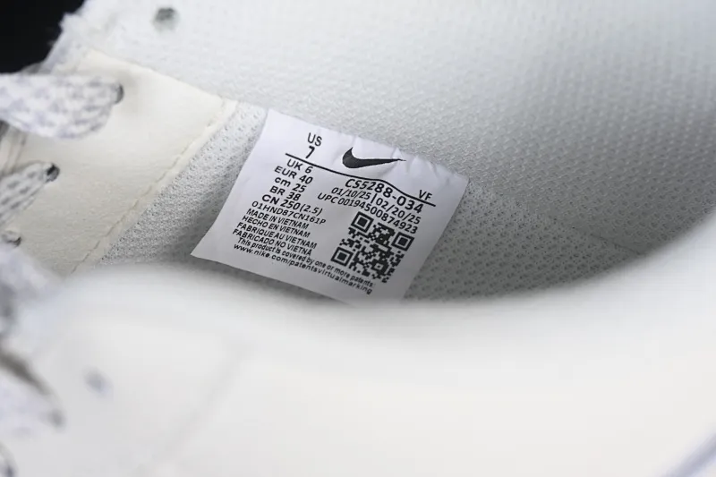 All categories Nk Air Force 1 Air Force series Nk Air Force 1 Low Air Force low-top Nike Air Force 1'07 Low Stusi co-branded versatile beige Air Force 1 low-top casual sneakers CS5288-034
